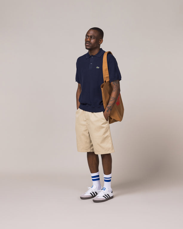 Lacoste Relaxed Fit Moss Stitch Cotton Polo