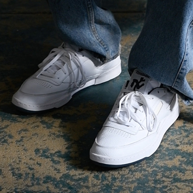Reebok x Tyrrell Winston Club C Revenge Vintage onfeet