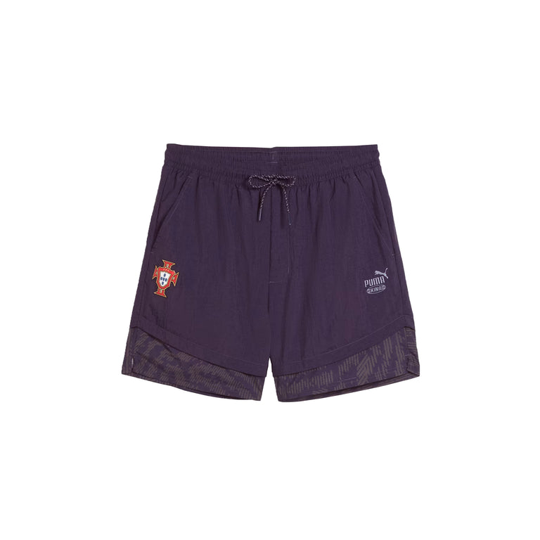 Puma x FPF x Salehe Bembury Portugal King Relaxed Shorts - S / Deep Plum
