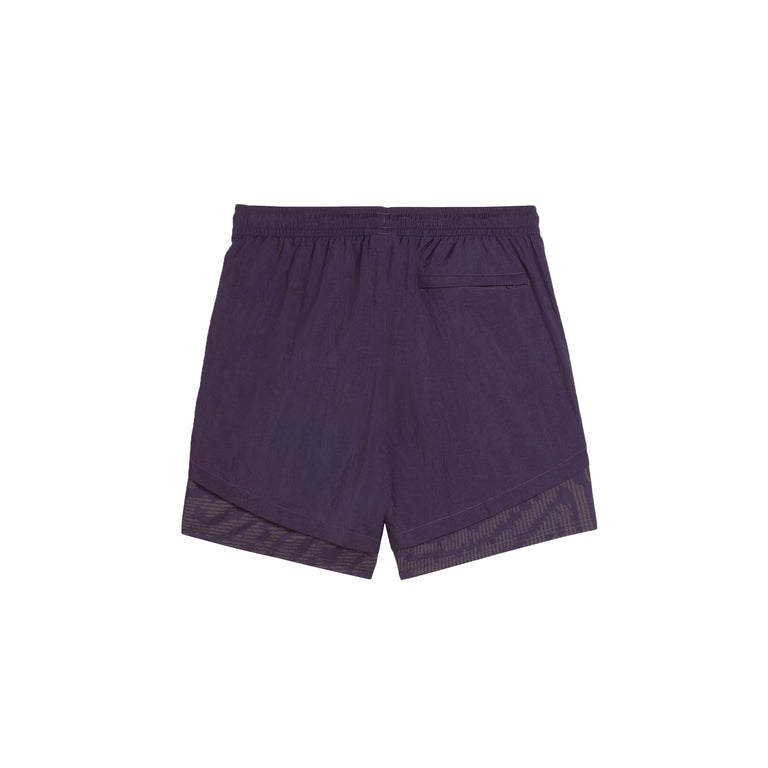 Puma x FPF x Salehe Bembury Portugal King Relaxed Shorts - S / Deep Plum - 2