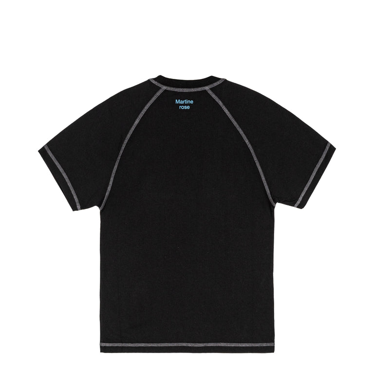Martine Rose Raglan Shrunken T-Shirt - L / Black - 2