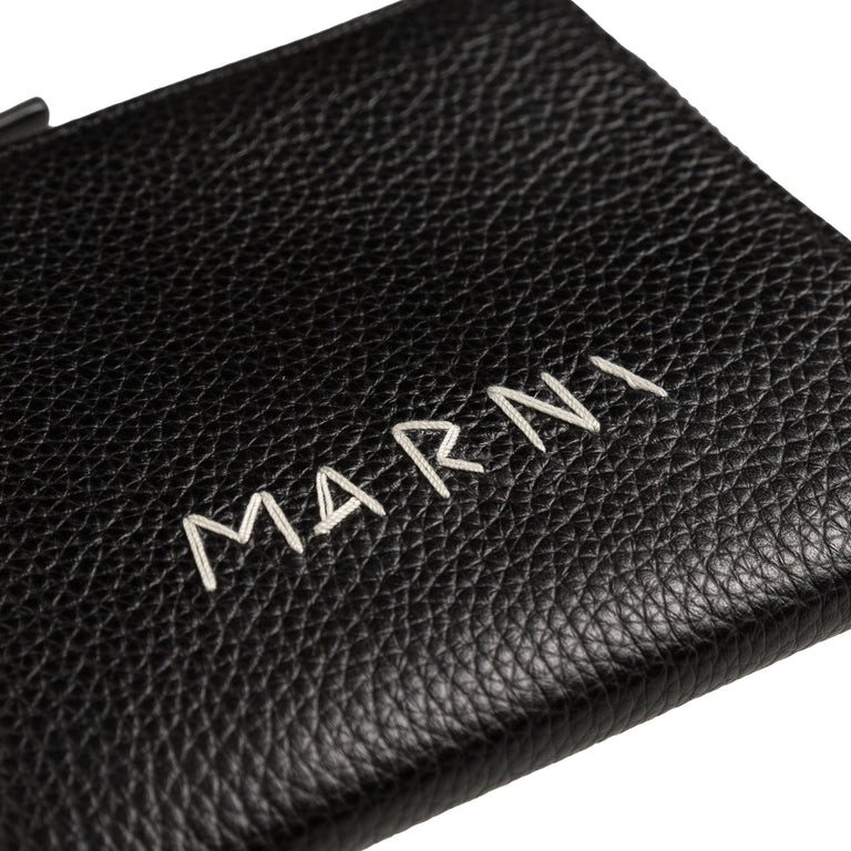 Marni Zip Around Leather Wallet