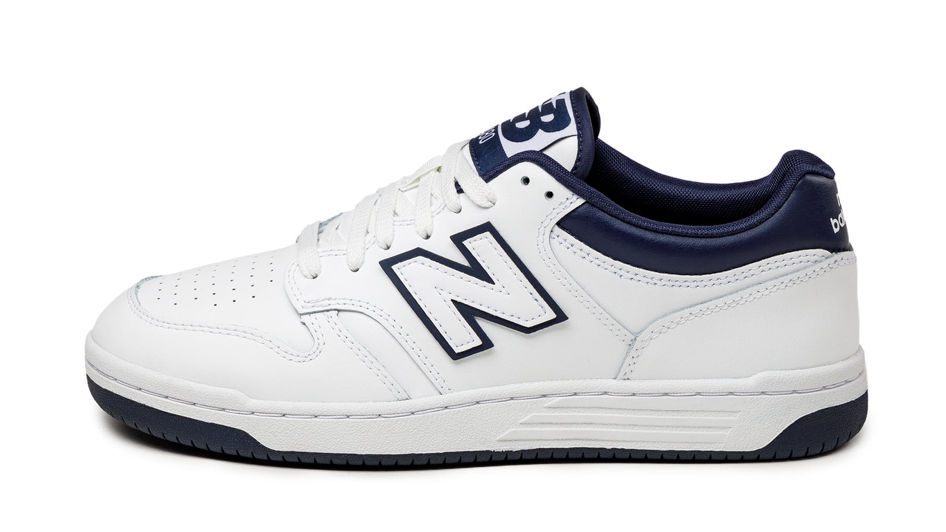NEW BALANCE ★ UNI PLATFAOM SNEAKER - BB480LGT New Balance Men's BB480LGT Sneakers in White/Green New Balance