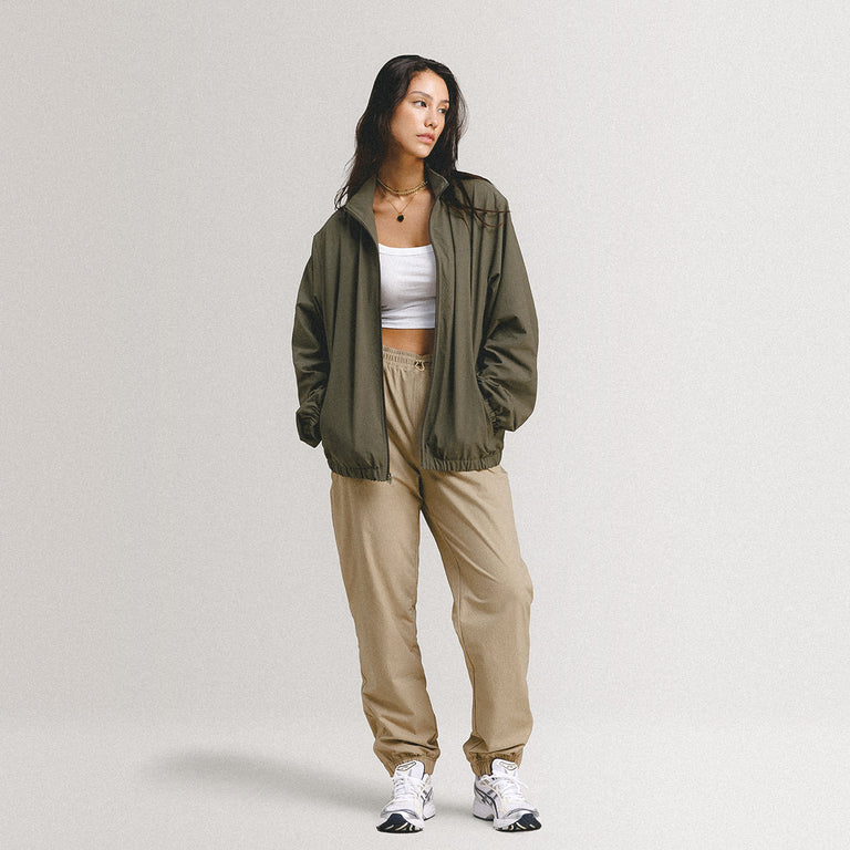 Asphaltgold Summer Essential Track Jacket onfeet