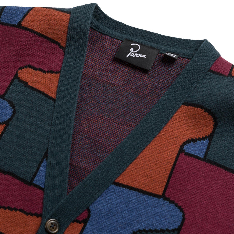 By Parra Canyons All Over Knitted Cardigan