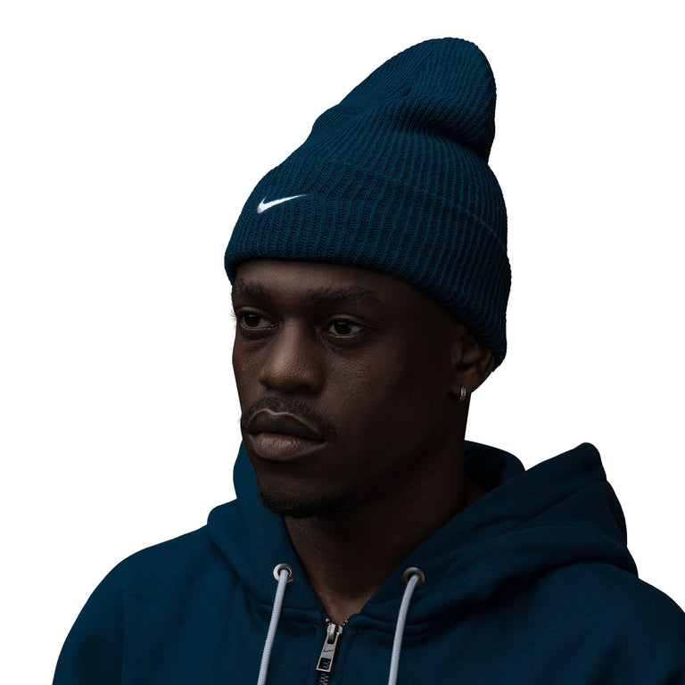 Nike swoosh beanie top
