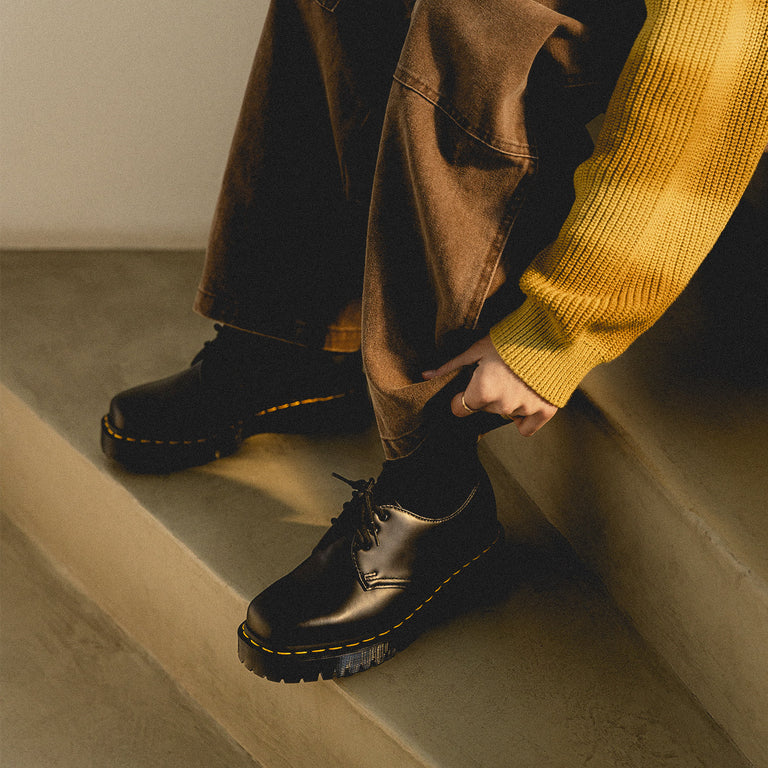 Dr. Martens 1461 Bex Squared 3 Eye Shoe buy now at Asphaltgold