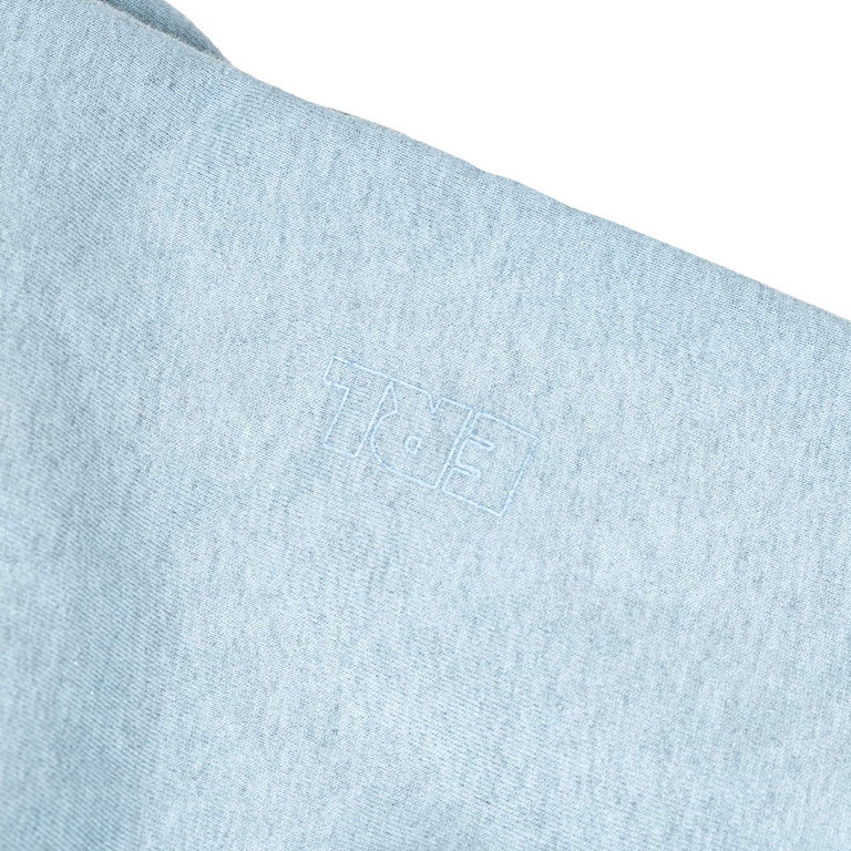 ERL Heathered Hoodie Knit - S / Blue - 4