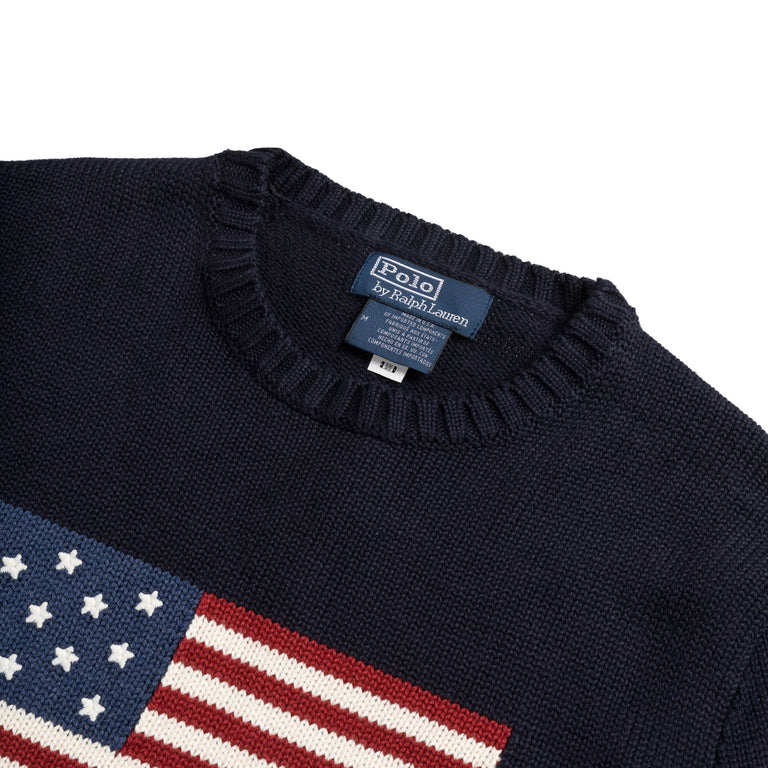 Polo Ralph Lauren The Iconic Flag Jumper Apparel Buy online now