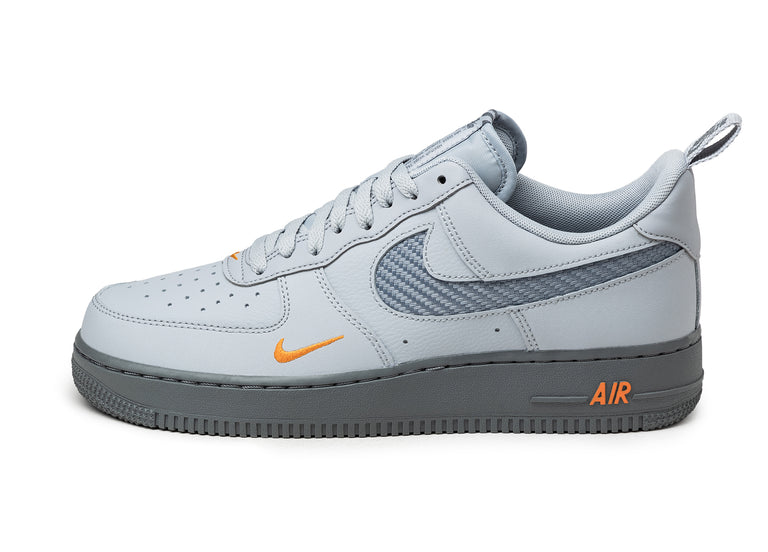 Nike air force 1 orange grey Clearance