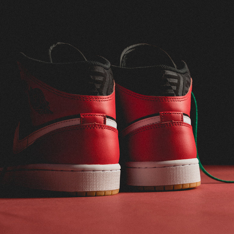 Air Jordan 1 High Strap Midnight Navy Varsity Red Sail