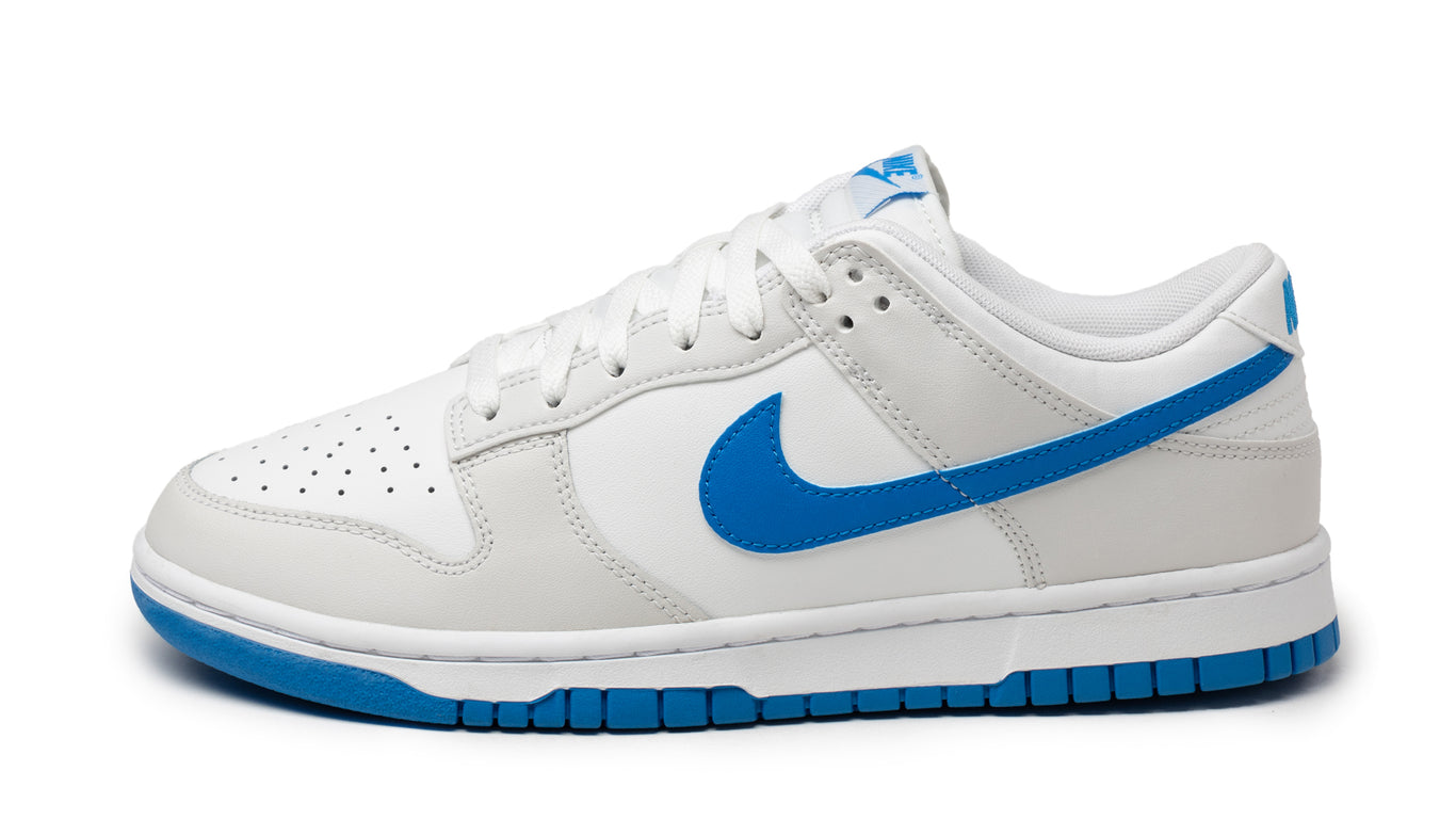 国内配送 NIKE DUNK LOW RETRO S.WHITE/M.NAVY-PLATINUM TINT Nike Dunk Low Retro Sneaker » Buy online now!