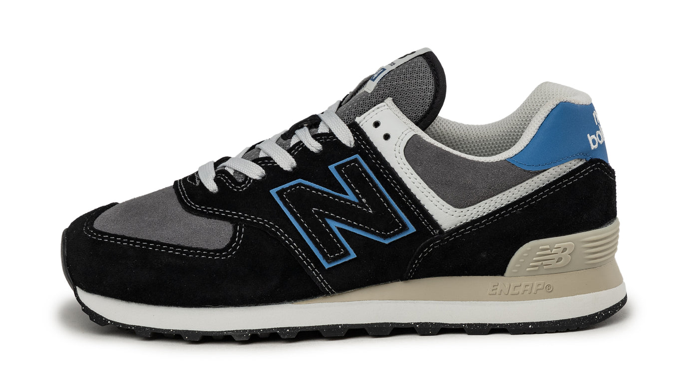 (取寄) ニューバランス クラシックス 574 New Balance Classics 574 Black/Blue Agate New Balance 574 Sneaker » Buy online now!