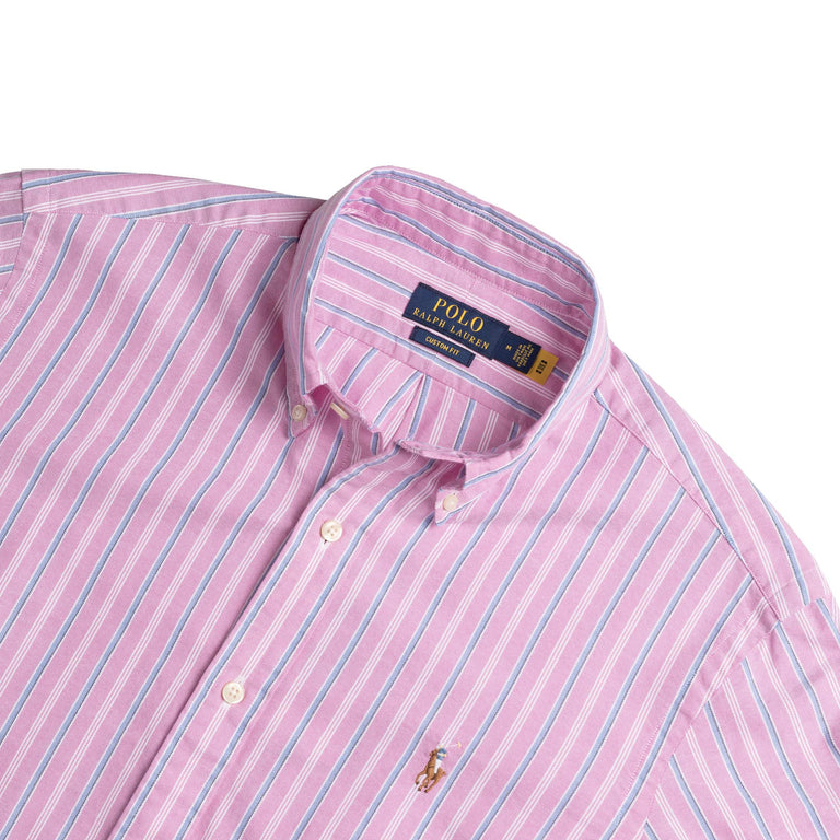 Polo Ralph Lauren Custom Fit Striped Oxford Shirt