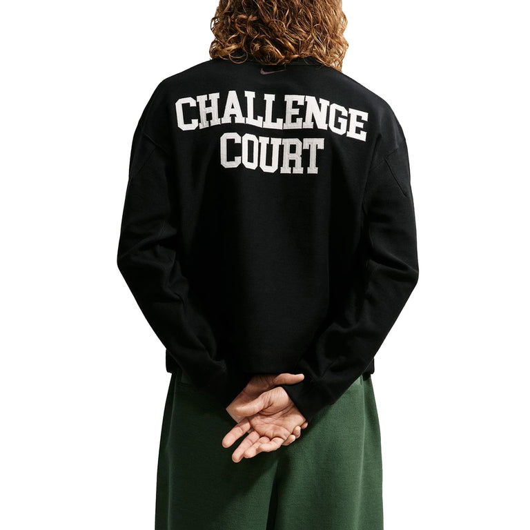 Nike	Club Rules French Terry Crewneck - XXL / Black / Sail - 4
