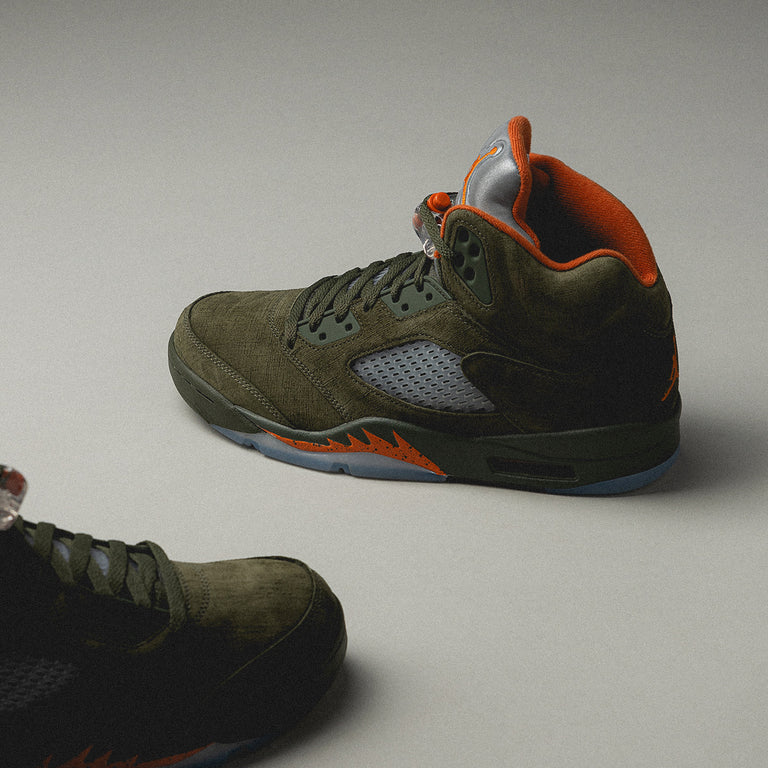 Nike Air Jordan 5 Retro *Olive* onfeet