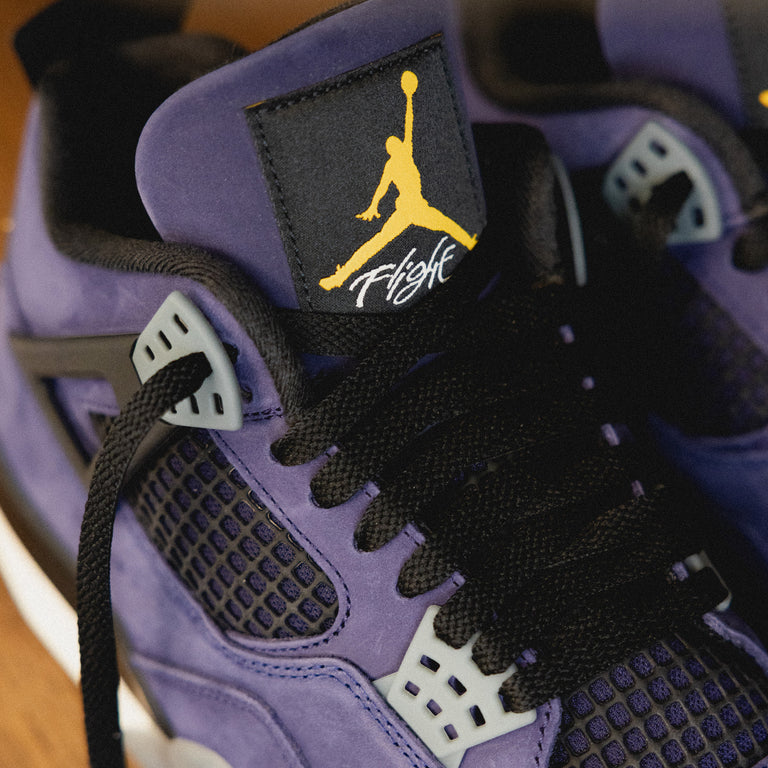 Nike Air Jordan 4 Retro *Imperial Purple* onfeet