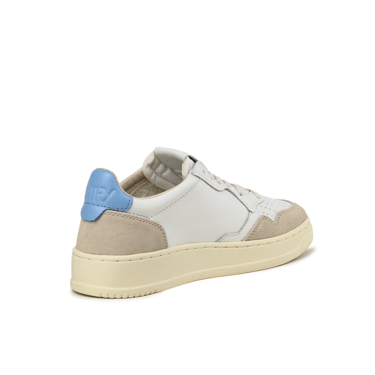 Autry Medalist W *Leather / Suede* - 41 / White / Robbia Blue - 3
