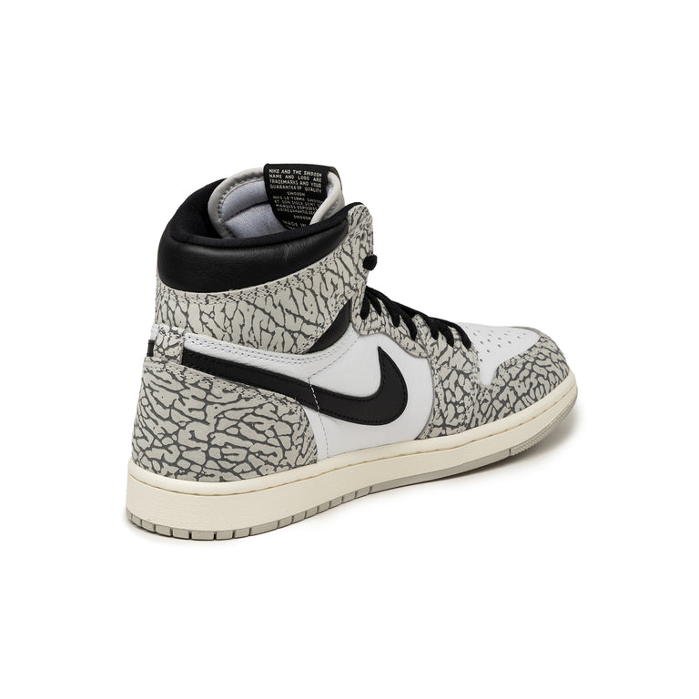 Nike Air Jordan 1 Retro High OG *White Cement*