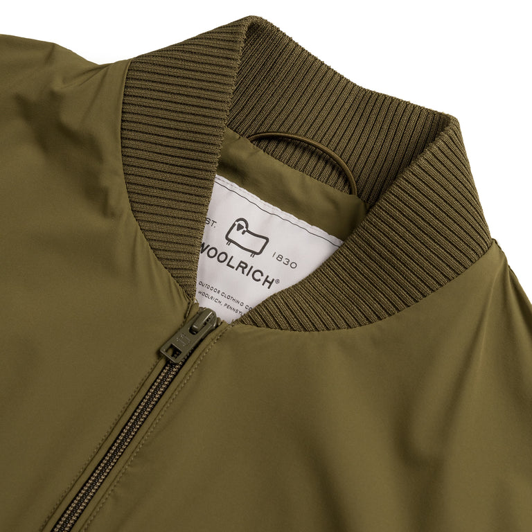 Woolrich Matt Stretch Bomber