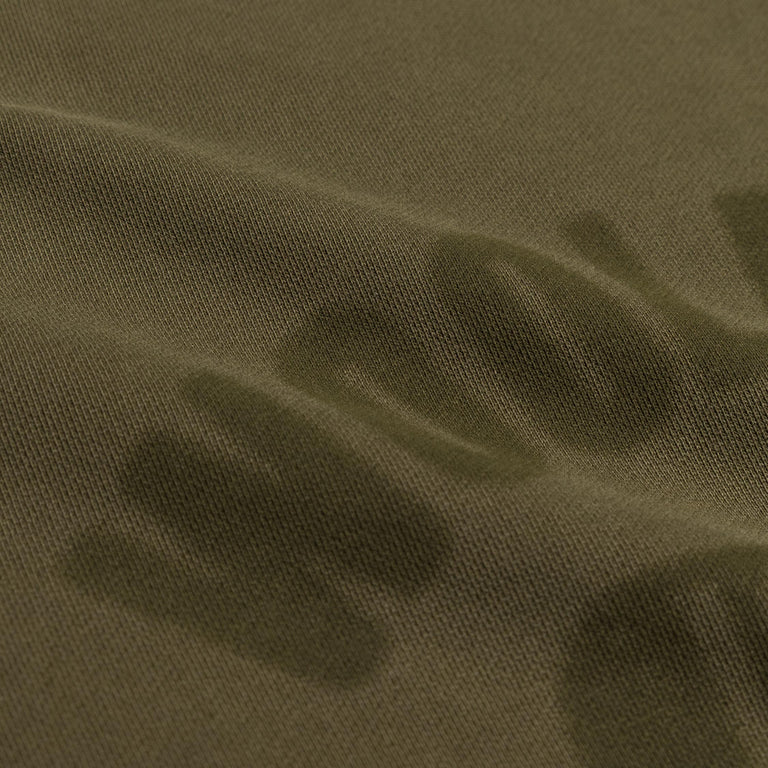 Woolrich Garment Dyed Logo Crewneck