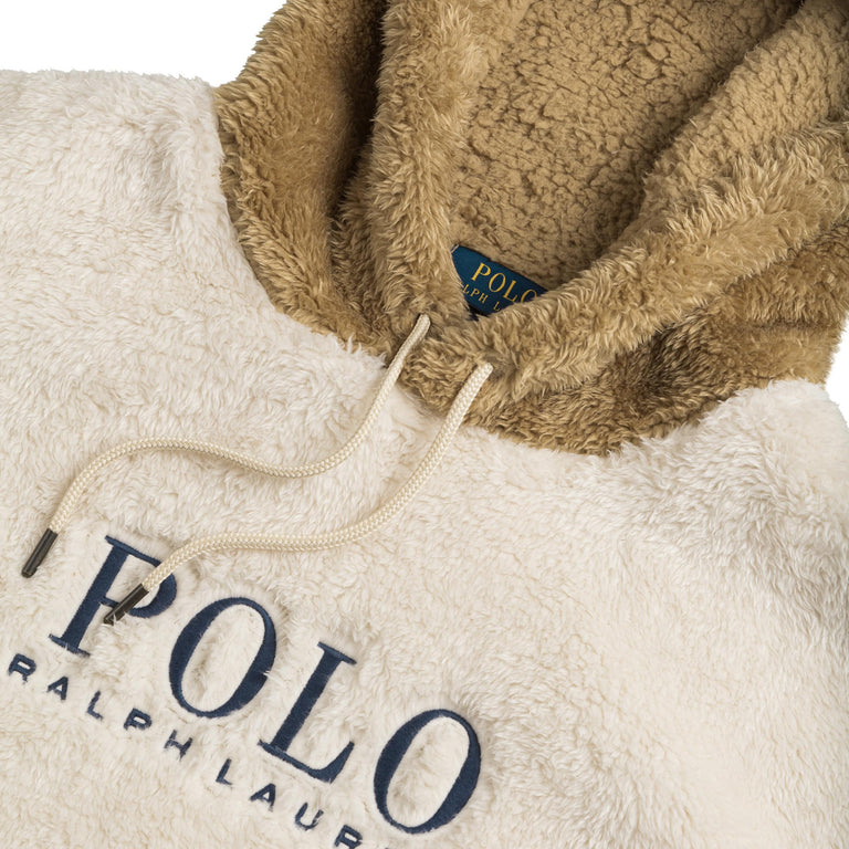 Polo Ralph Lauren Logo Pile Fleece Hoodie Apparel Buy online now