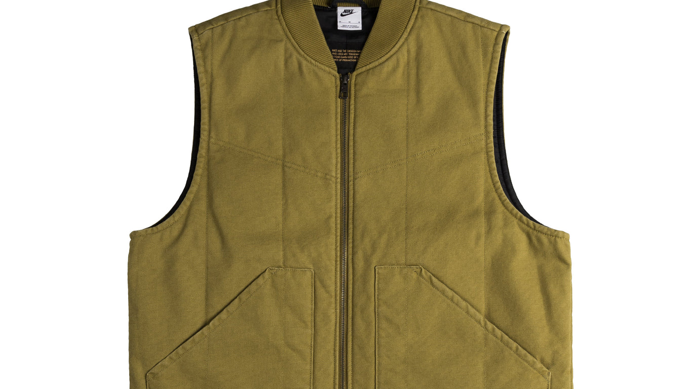 商品画像：Nike X Supreme Reversible Nylon Sherpa Vest Burgundy Size 2