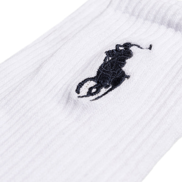 Polo Ralph Lauren Crew Socks Big Pony 3 Pack