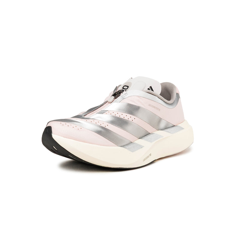Adidas x Naked adizero Evo SL Zip W - 38 / Sandy Pink / Silver Metallic / Off White - 2