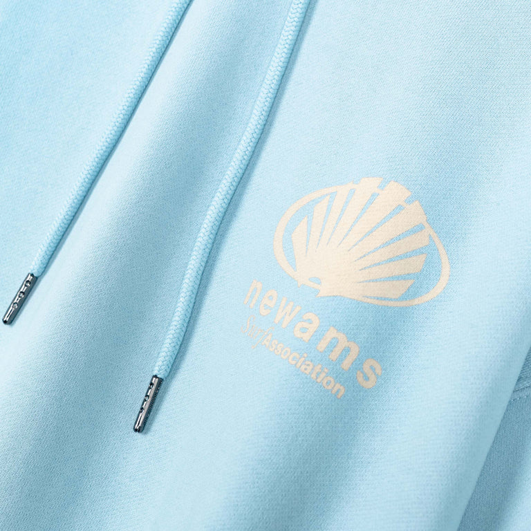 New Amsterdam Surf Association Corporate Logo Hoodie - L / Baby Blue - 4