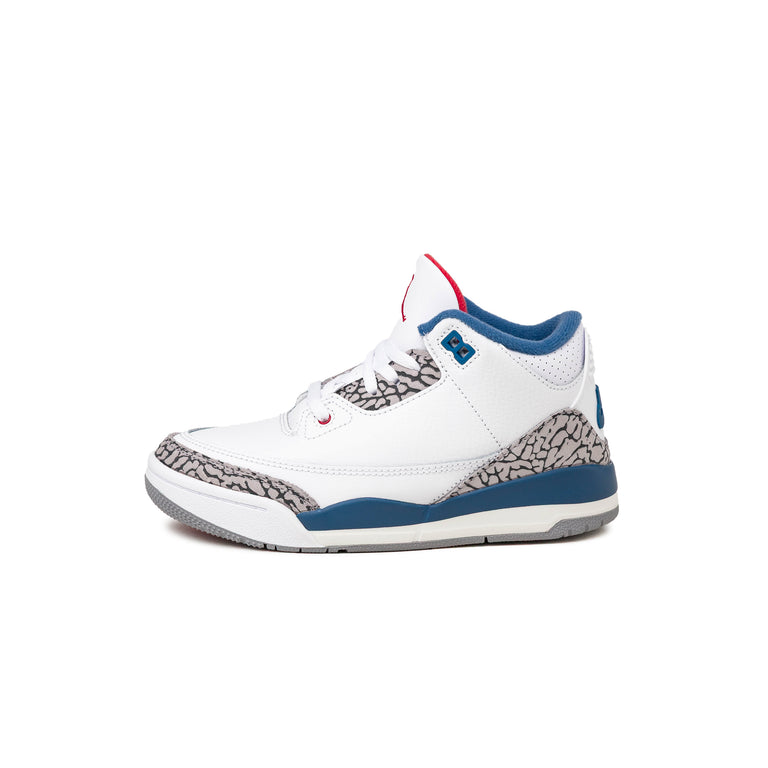 Nike	Air Jordan 3 Retro *True Blue* *PS* - 28 / White / Varsity Red / True Blue / Cement Grey / Anthracite
