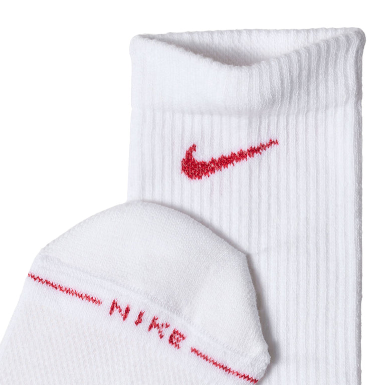 Nike	Everyday Elevated Crew Socks 3-Pack - XL / White / Multi - 3
