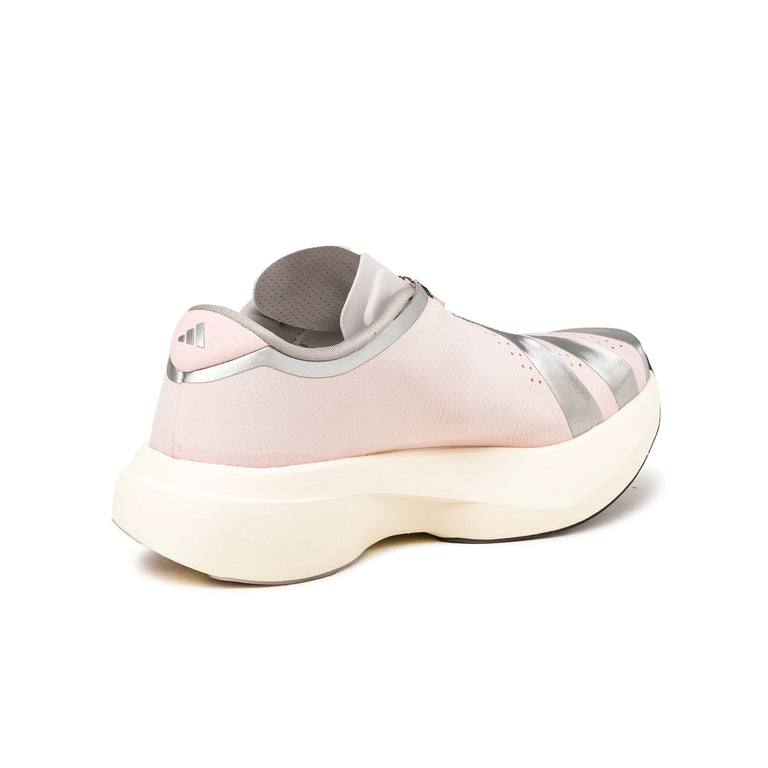 Adidas x Naked adizero Evo SL Zip W - 44 / Sandy Pink / Silver Metallic / Off White - 3