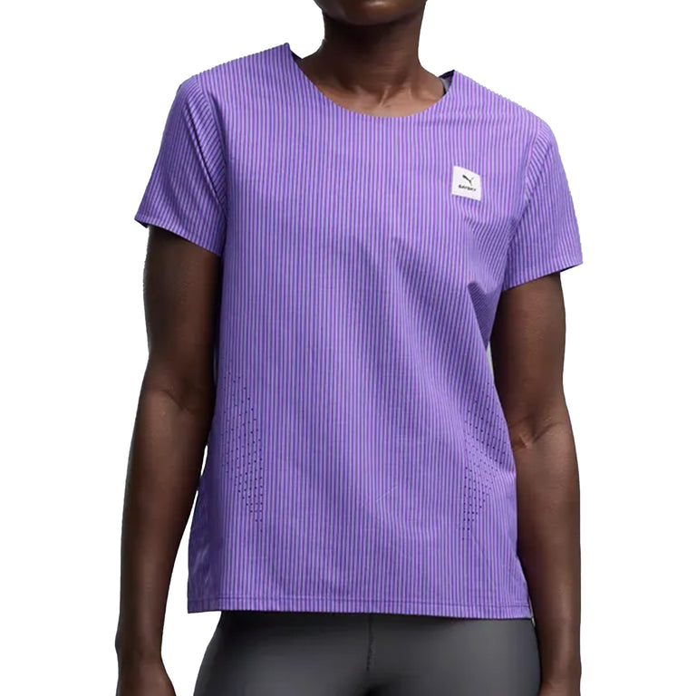 Puma x SAYSKY Wmns Ultraweave Short Sleeve - XS / Ultra Purple - 4