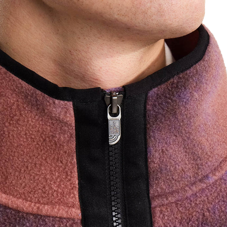 The North Face Red Box Printed 1/2 Zip Fleece - S / Grounded Plum 1989 Catalogue Print - 6