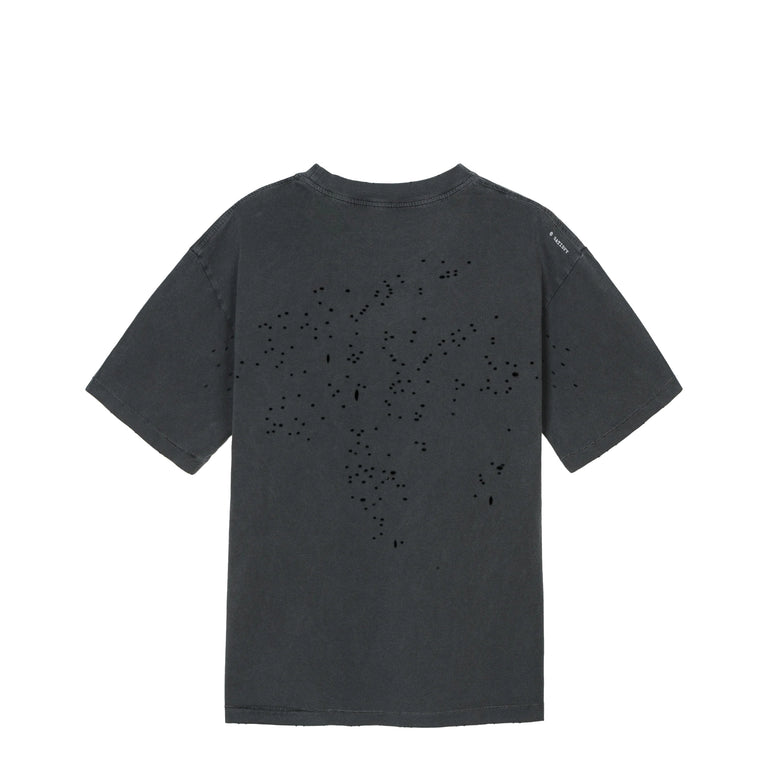 Satisfy MothTech T-Shirt *Glitter Print* - S / Aged Black - 2
