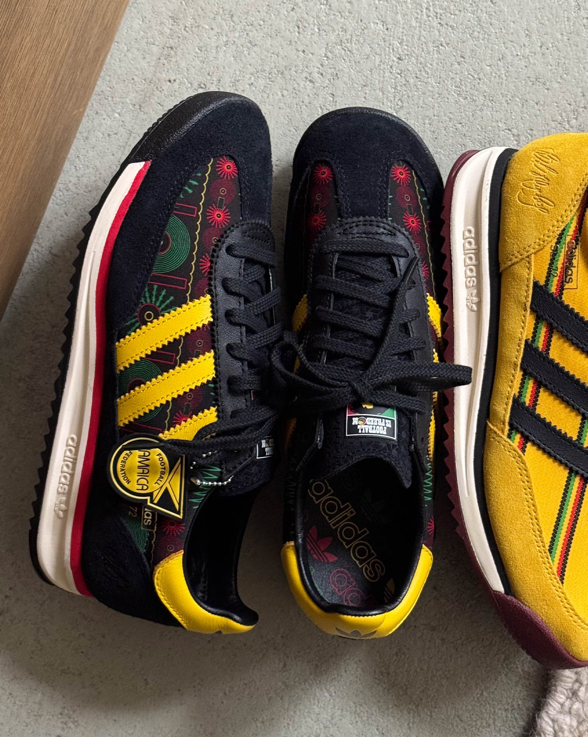 すず　0710 Adidas x Jamaica Football Federation Bob Marley SL 72 R *Away