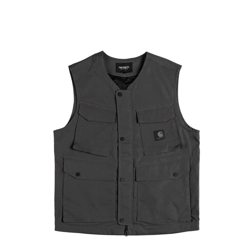 Carhartt WIP CLASSIC VEST ブラック Shop Carhartt WIP Classic Organic Dearborn Vest (black
