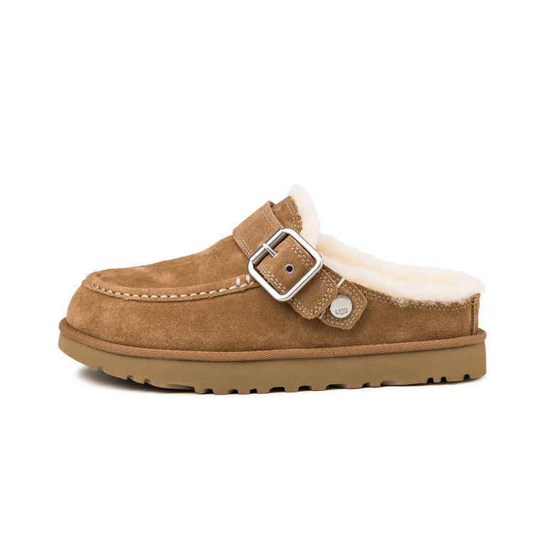 Ugg Wmns Goldenstar Evelina Clog - 36 / Chestnut - 1
