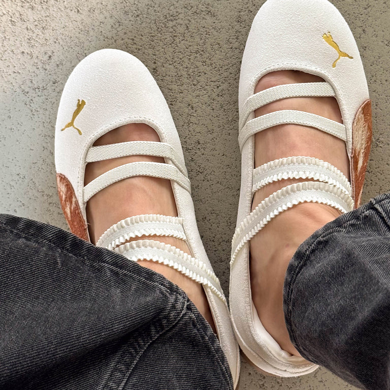 Puma Speedcat Ballet Doelette onfeet