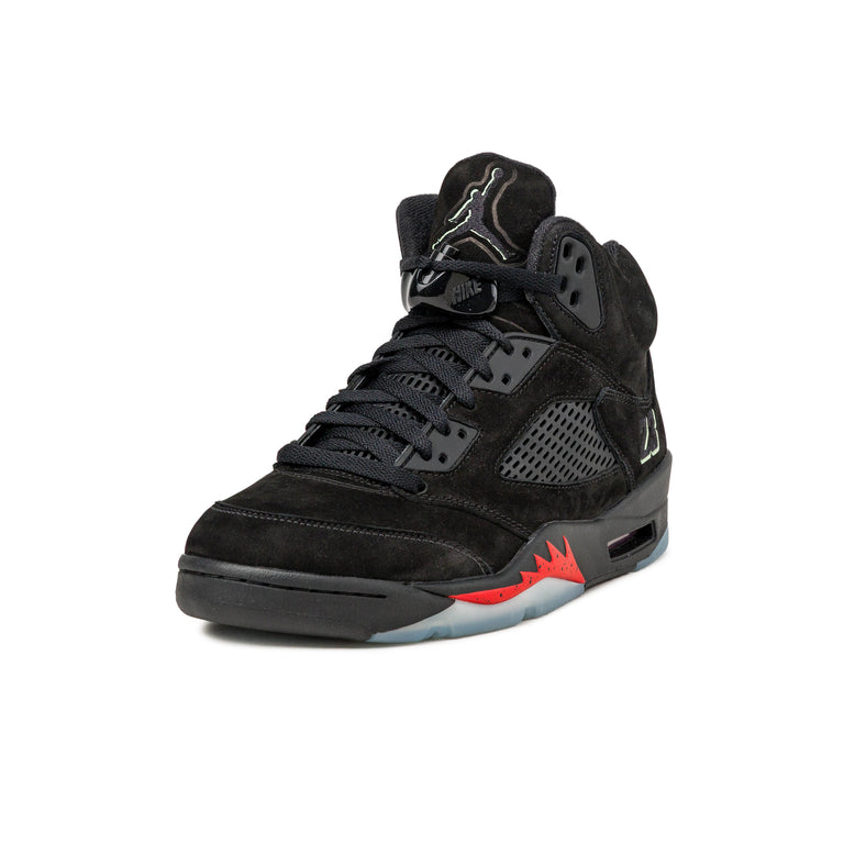 Nike Air Jordan 5 Retro OG *Halloween* - 40.5 / Black / Picante Red / Green / Glow in the Dark - 2
