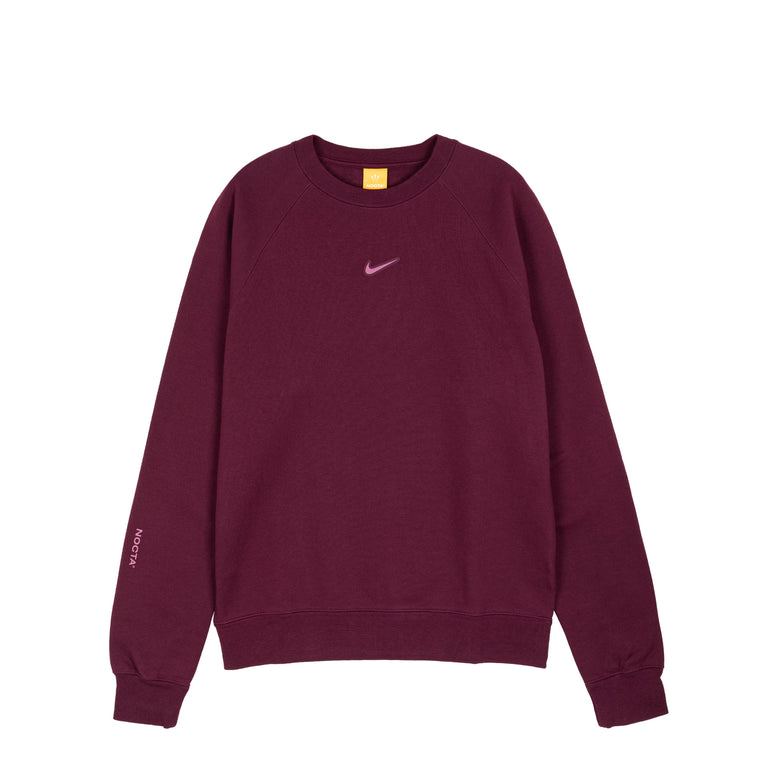 Nike x Nocta Fleece CS Crew - XXL / Bordeaux / Light Bordeaux - 1
