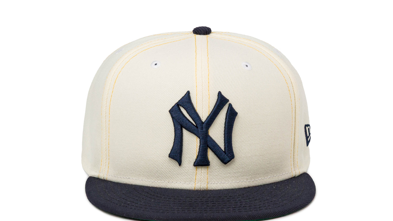 New Era 59FIFTY キャップ 7 1/2 ホワイト/ネイビー New Era MLB New York Yankees 59FIFTY Fitted Cap | Accessoires