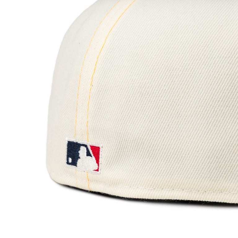 New Era MLB New York Yankees 59FIFTY Fitted Cap - 7 / Chrome / Navy - 3