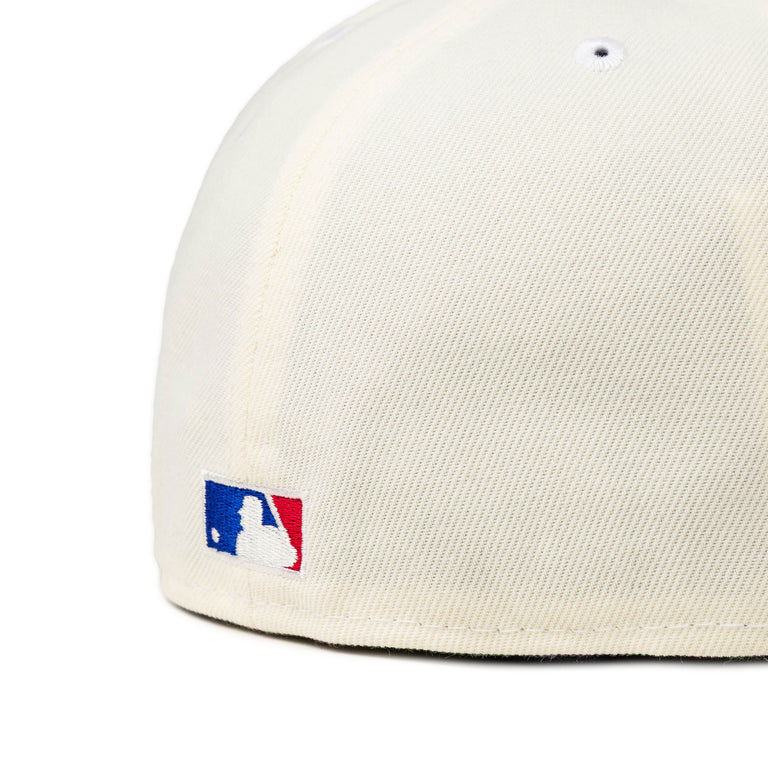 New Era MLB Los Angeles Dodgers 59FIFTY Fitted Cap - 7 1/2 / Chrome / Light Royal - 3