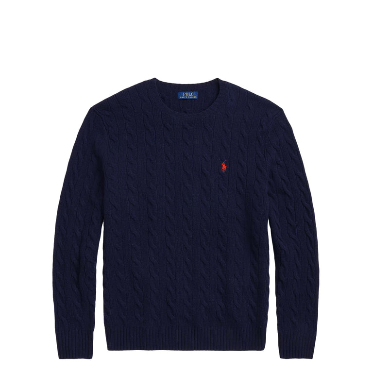Polo Ralph Lauren Cable-Knit Wool-Cashmere Sweater