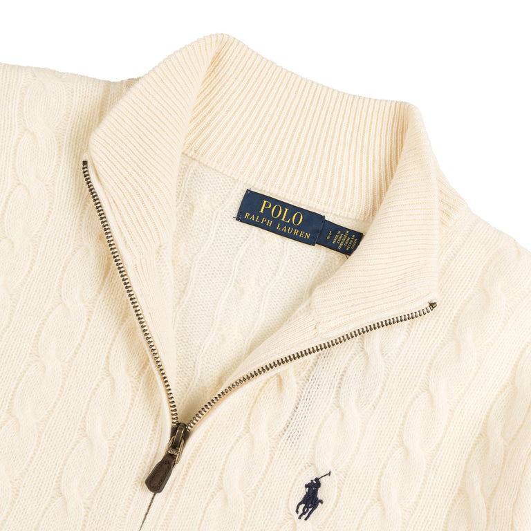 Polo Ralph Lauren Cable-Knit Wool-Cashmere Jumper (Andover Cream)
