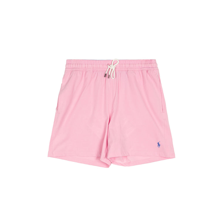 Polo Ralph Lauren Traveller Classic Swimming Trunk - XXL / Carmel Pink / Austin Blue
