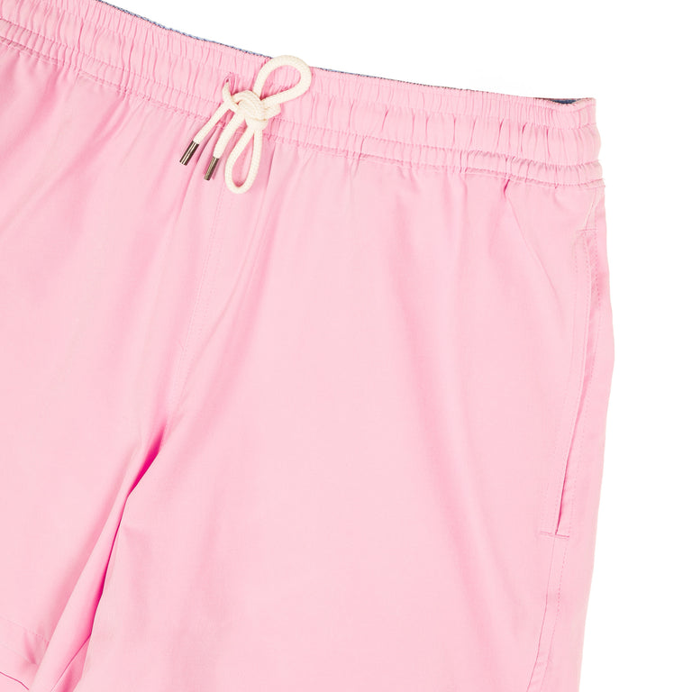 Polo Ralph Lauren Traveller Classic Swimming Trunk - XXL / Carmel Pink / Austin Blue - 3