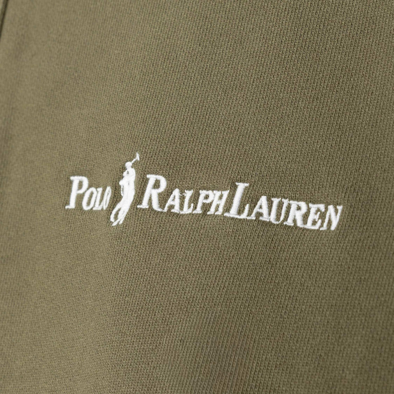 Polo Ralph Lauren Relaxed Fit Logo Collared Sweatshirt - XL / Cruise Olive - 3